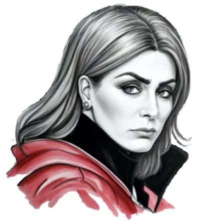 Immagine di donna contrariata