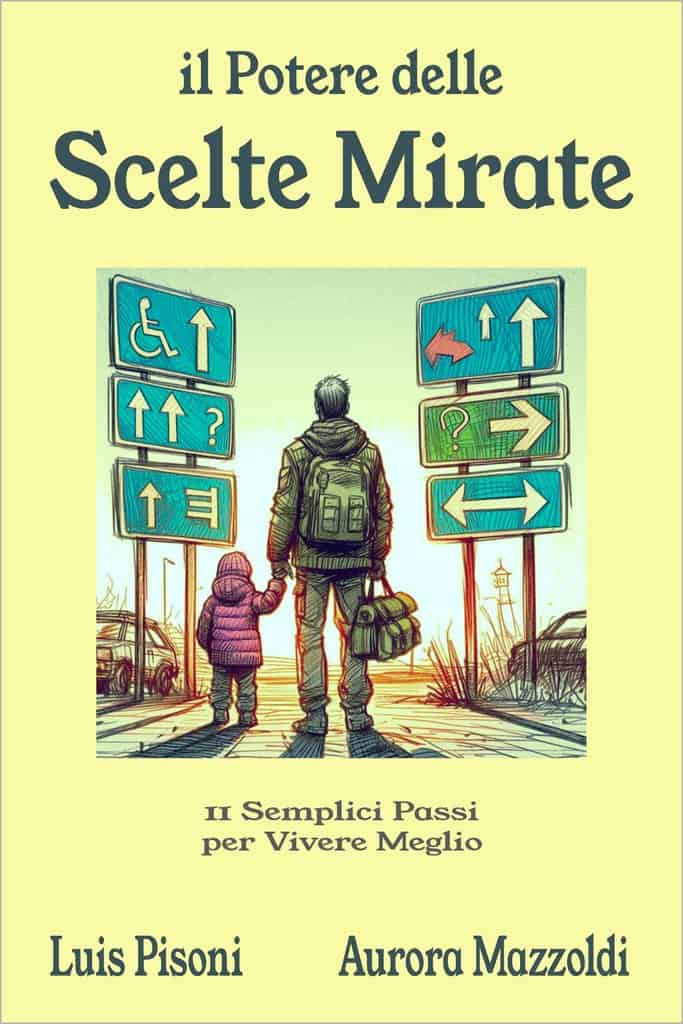 Copertina del libro "Il Potere delle Scelte Mirate" di Luis Pisoni e Aurora Mazzoldi