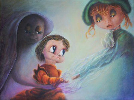 Quadro di Aurora Mazzoldi sulla Vittima