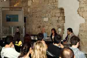 Trento, Palazzo Festi, 24/09/2014 - conferenza stampa di Antonella Giannini e Aurora Mazzoldi su Curare con l'Arte