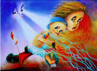 Blunder ; acrylic painting on canvas. Aurora Mazzoldi