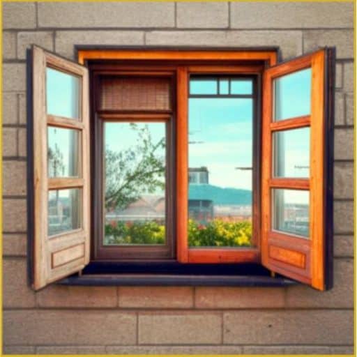 Open window to inwardness.
